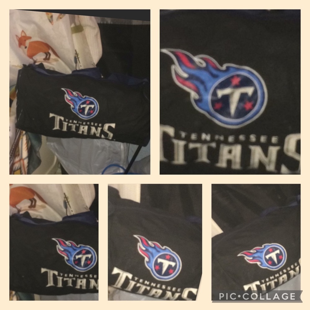 Final price Titans duffle bag